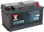 YUASA YBX7110 YBX7000 Starterbatterie 75Ah 12V 730A EFB DIN/ISO LB4 Kompatibel mit
