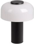 EGLO LED Tischlampe au&szlig;en Ponente, Akku Nachttischlampe Touch dimmbar