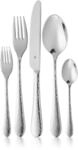 WMF Sitello Besteck Set 12 Personen, Cromargan, Essbesteck Set 60 teilig,