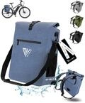 MIVELO Fahrradtasche f&uuml;r Gep&auml;cktr&auml;ger - 3in1 Gep&auml;cktr&auml;gertasche Rucksack