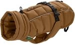 HUNTER Hundemantel Paxson, Farbe: karamell, stylischer Puffermantel, wasserabweisend,