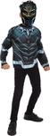 Rubie&rsquo;s Herren Black Panther Top und Maske, Noir, 5-8 Jahre