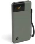 Aqiila Powerbank 10000mAh, 20W Schnell-Laden, LCD-Display, 2X USB-C, 1x USB-A,