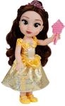 Disney Princess Belle Puppe 35cm, reflektierende Glitzeraugen, bewegliche Gelenke,