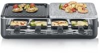 SEVERIN Raclette-Grill f&uuml;r 8 Personen, Naturgrillstein &