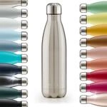 Blumtal Trinkflasche 350 ml Edelstahl - auslaufsichere Isolierflasche - BPA-freie
