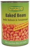 Rapunzel Bio Baked Beans in der Dose, Wei&szlig;e Bohnen in Tomatensauce, 4er Pack (4 x