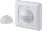 Sygonix SY-4755362 Wand, Unterputz PIR-Bewegungsmelder 190 &deg; Triac Wei&szlig;