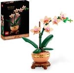 LEGO Botanicals Mini-Orchidee - Set mit Kunstblumen f&uuml;r Erwachsene - Zimmerpflanze