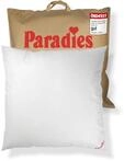 PARADIES Kopfkissen 80x80 cm mit Rei&szlig;verschluss - Softy Top Bio medium mit Aloe