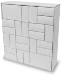itenga Adventskalender zum F&uuml;llen 24 Schachteln zum Bef&uuml;llen Quader Form wei&szlig; zum