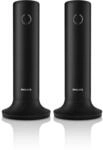 Philips 4000 Series Wireless landline Telephone M4502B/34 Black 1.6'' Design, bunt