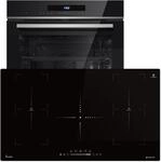 Autarkes Herdset: 60cm Einbaubackofen EB8019EDP + 90cm Induktionskochfeld...