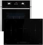 Herdset: 60cm Einbaubackofen BO8805SS + 77cm Induktionskochfeld IH87705FZ |...