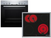 Bosch HND211CS63, Einbau-Herd-Set, Einbau-Herd 60 cm, HEA510BS3, Serie 2,