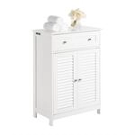 SoBuy Badezimmerschrank Kommode &ndash; Vielseitiges Badm&ouml;bel mit Schublade,