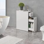 [en.casa] Nischenschrank Kauhajoki Badezimmerschrank schmal 61 x 20 x 45 cm...