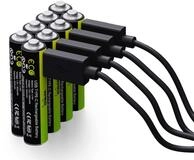 VERICO LoopEnergy AAA 900 Wiederaufladbare USB-C Batterie AAA 1,5V 900mWh (600mAh)