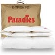 PARADIES Daunendecke 135x200 cm Ganzjahr 665g F&uuml;llgewicht - Elma 90 medium...