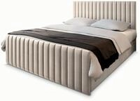 Masseno Boxspringbett Arion 140x200 cm Komplett-Set mit Matratze und Topper,