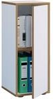 VCM Holz B&uuml;roschrank Ordner Aktenschrank B&uuml;rom&ouml;bel Schrank Salia 2-Fach...