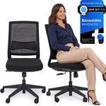 VALKENSTOL M2 Bürostuhl Ergonomisch ohne Armlehne und ohne Kopfstütze für maximale VALKENSTOL M2 Bürostuhl Ergonomisch ohne Armlehne und ohne Kopfstütze für maximale