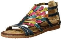Laura Vita Damen Vaccao Sandalen, Blau Jeans Jeans, 37 EU