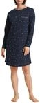 CALIDA Sweet Dreams Langarm-Nachthemd Damen Peacoat Blue 44-46