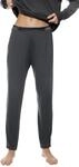 Mey Nachtw&auml;sche Serie Pure Chic Damen Yoga Pants Thunder Grey (XL)