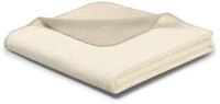 biederlack Wohndecke Doubleface Baumwollmischung Ecru-Natur Gr&ouml;&szlig;e 150x200 cm