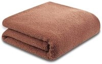 biederlack Wohn- und Kuscheldecke Teddy 'Uni' 150 x 200 cm Canyon - Orange