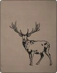 biederlack Wohndecke Deer mit Zierstich Gr&ouml;&szlig;e 150 x 200
