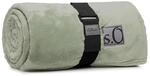 s.Oliver Kuschelsoft Decke 150x200 cm - flauschig, warm & waschbar, Kuscheldecke