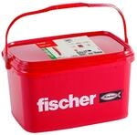 fischer DuoPower 6 x 30, praktischer Eimer mit 3.200 Universald&uuml;beln,