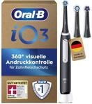 Oral-B iO Series 3 Plus Edition Elektrische Zahnb&uuml;rste mit 3 Aufsteckb&uuml;rsten,