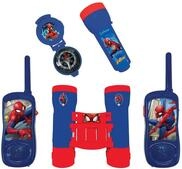 Lexibook, Spider-Man, Abenteurer-Set f&uuml;r Kinder, Walkie-Talkies 120m, Fernglas,