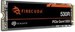Seagate FireCuda 530R NVMe SSD 1TB, F&uuml;r PS5/PC, M.2 PCIe Gen4 &times;4 NVMe 1.4, bis zu