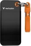 Verbatim Pocket SSD 1TB USB 3.2 Gen2 Externe SSD 1000MB/s Schwarz Orange |...