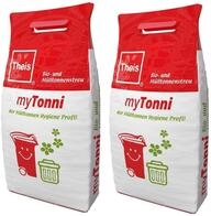 myTonni Bio- und M&uuml;lltonnenstreu 10 Liter Beutel im *2er-Sparpack*