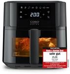 CASO AirFry 6.0 - Hei&szlig;luftfritteuse, Airfryer, 6 Liter, Timer, Besonders Leise 38
