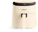 CREATE/FRYER AIR PRO COMPACT/Hei&szlig;luftfritteuse 3.5L Cremewei&szlig; / 8 Programme,
