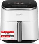 Cosori Turboblaze Hei&szlig;luftfritteuse Airfryer, 9-in-1 Air Fryer XXL 6L, leiser DC
