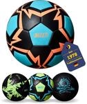 BEST SPORTING Glow In The Dark Fu&szlig;ball Gr&ouml;&szlig;e 5 I leuchtender Fu&szlig;ball f&uuml;r Kinder