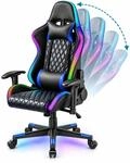 Xantron Gaming Stuhl mit RGB Beleuchtung, ergonomisch, bis 150 kg |...
