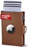 SF SCOFIELD | Airtag Wallet mit M&uuml;nzfach Herren | Airtag Geldbeutel RFID - Schutz 