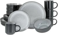 CreaTable, 19928, Serie Nordic Fjord Frost, 16-teiliges Geschirrset für 4 Personen, CreaTable, 19928, Serie Nordic Fjord Frost, 16-teiliges Geschirrset für 4 Personen,