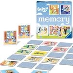 Ravensburger Kinderspiel Bluey Memory - Spiele-Klassiker ab 3 Jahre