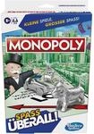 Monopoly Kompakt Brettspiel, klassisches Familienspiel in der Reiseversion f&uuml;r