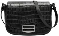LIEBESKIND BERLIN Umh&auml;ngetasche Ezra 2 New Croco Crossbody Bag Black schwarz