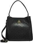 L.CREDI-Damen-Beuteltasche-FILIBERTA Push-Bag 30x28x16 (schwarz)